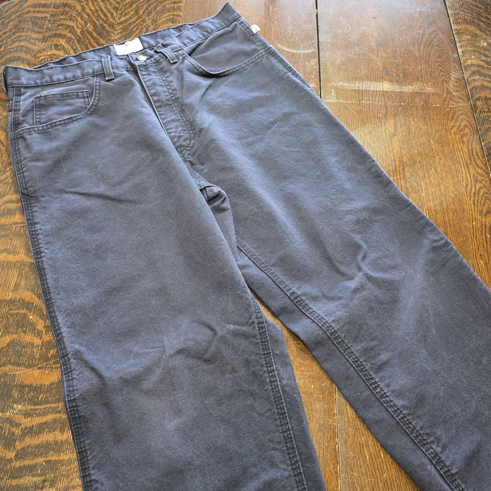 Tyndale flame-resistant (FR) pants blue relaxed fit Men's‎ 34 x 32
